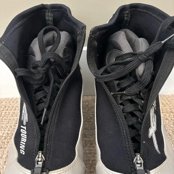 Fischer XC Touring Ski Boots - Black and Silver - size 44 - Picture 3 of 10